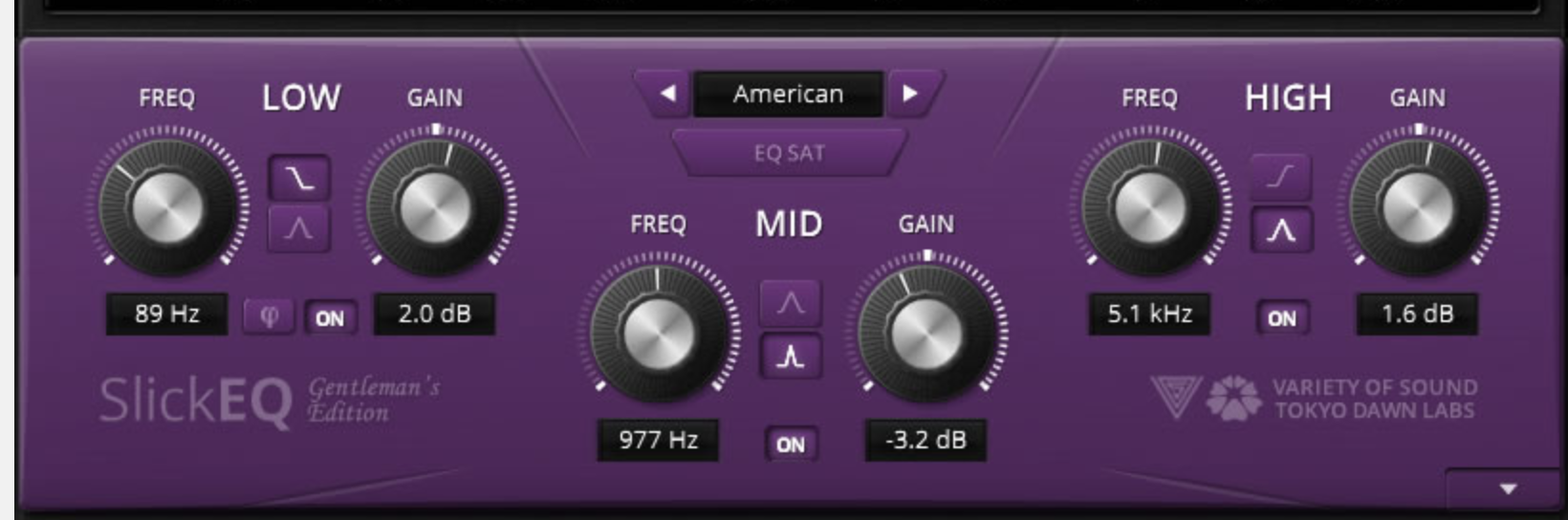 Tokyo Dawn Records VOS SlickEQ GE